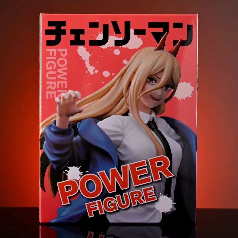 21cm Kettensäge Mann Anime Denji Figur Kraft Action figur Pochita Figur Szene Ornament Makima Modell Puppe Makima Boxed Spielzeug PVC – Detail 9