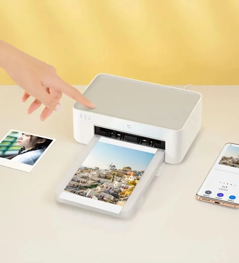 Mijia Photo Printer 1S Color Photo Paper Set of 80/160/240 Pcs High Definition Sublimation 6 Inch Portable Paper Portable photo paper