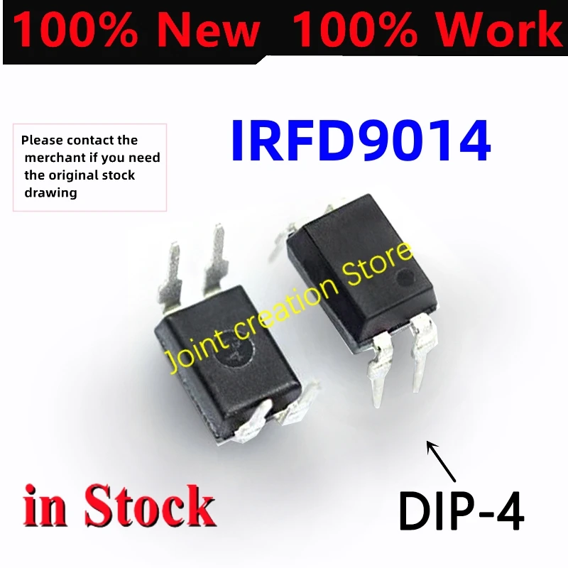 

5-100 шт. 100% оригинал IRFD9014 DIP-4 IRFD901 DIP4 9014 DIP SOP, новая электронная микросхема