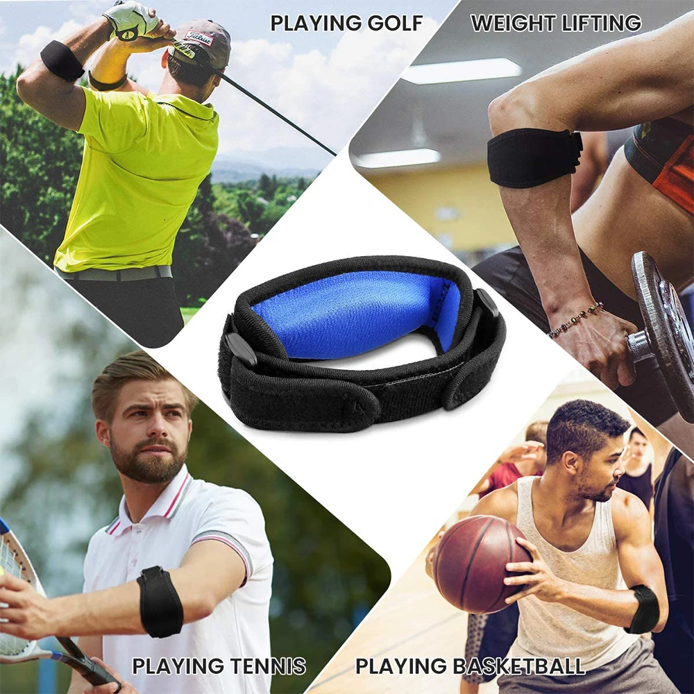 Generic (1 PC Blue Elbow Pad)1 PC Tennis Elbow Brace For Tendonitis