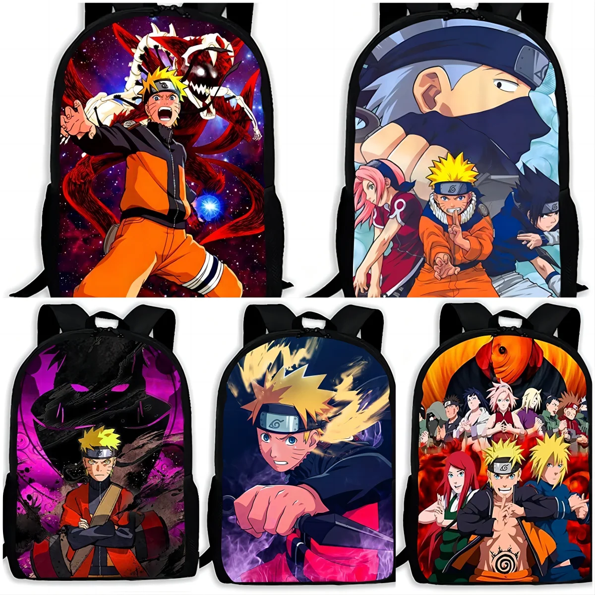 

Boys 3-6 Year School Bag Naruto Kindergarten Backpack Cartoon Kids Children Knapsack Bags Tollder