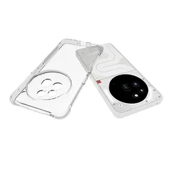 Anti-Shock Transparent TPU Gel Case - HD Clear Soft Protective Cover for Nothing Phone 3A Pro (Anti-Shock)