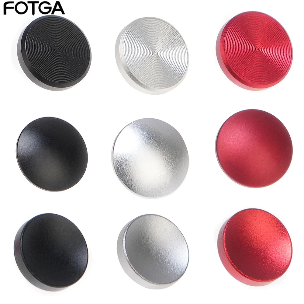 Fotga Micro Camera Metallo Alluminio Soft Shutter Release Metallo Concavo Otturatore Pulsante Per Leica M Minolta Canon Nikon Dc Camera