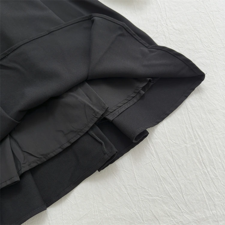 Elegant Evening Dresses for Women Patchwork O-neck Long Sleeves A-line Party Dress Korean Fashion French Retro Vestidos Mujer