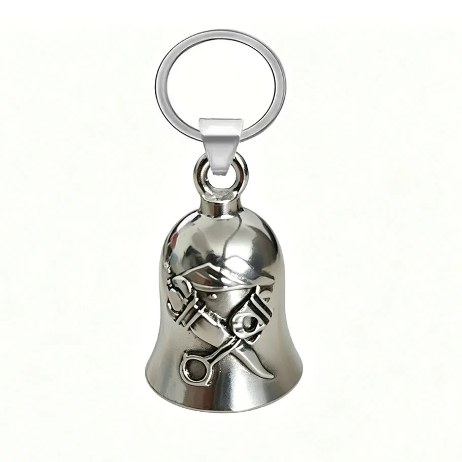 Men's Motorcycle Riding Tool Bell Keychain Accessory