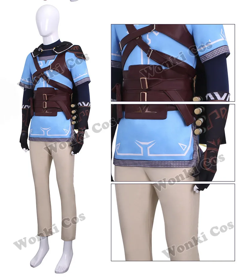 The Legend of Zelda Link Comic Con Cosplay Costume for Kids Children