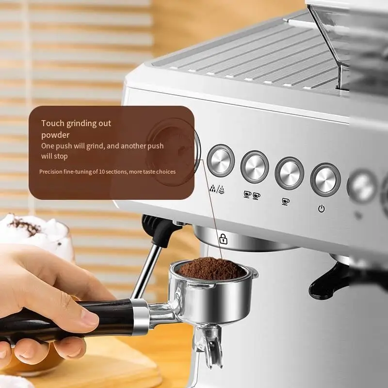 Coffee Brewer Machine Professional Commercial Italy 3 In 1 20 bar Coffee Maker