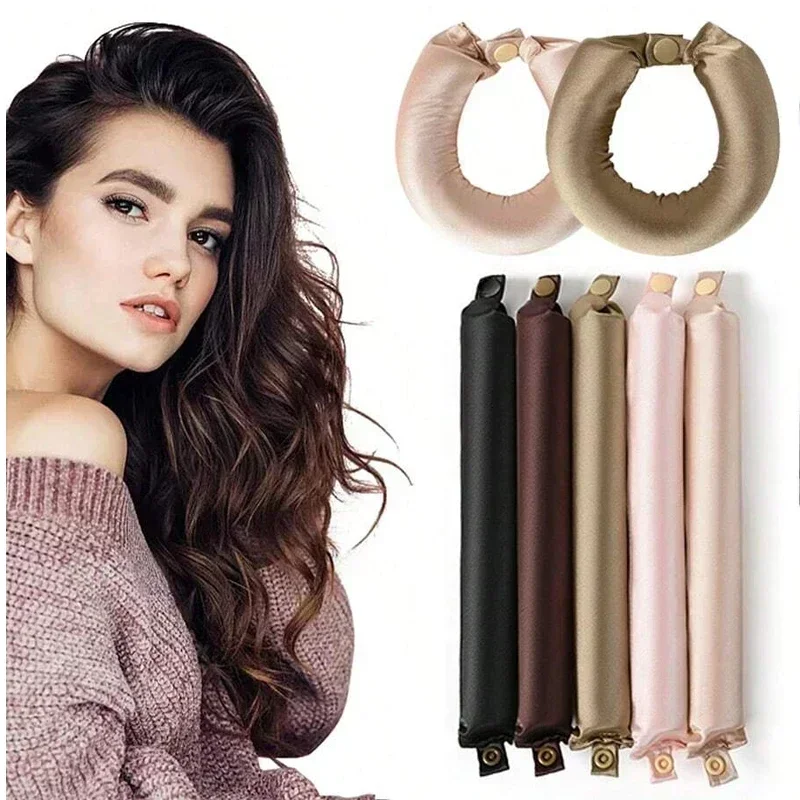 Heatless Satin Hair Curlers 2