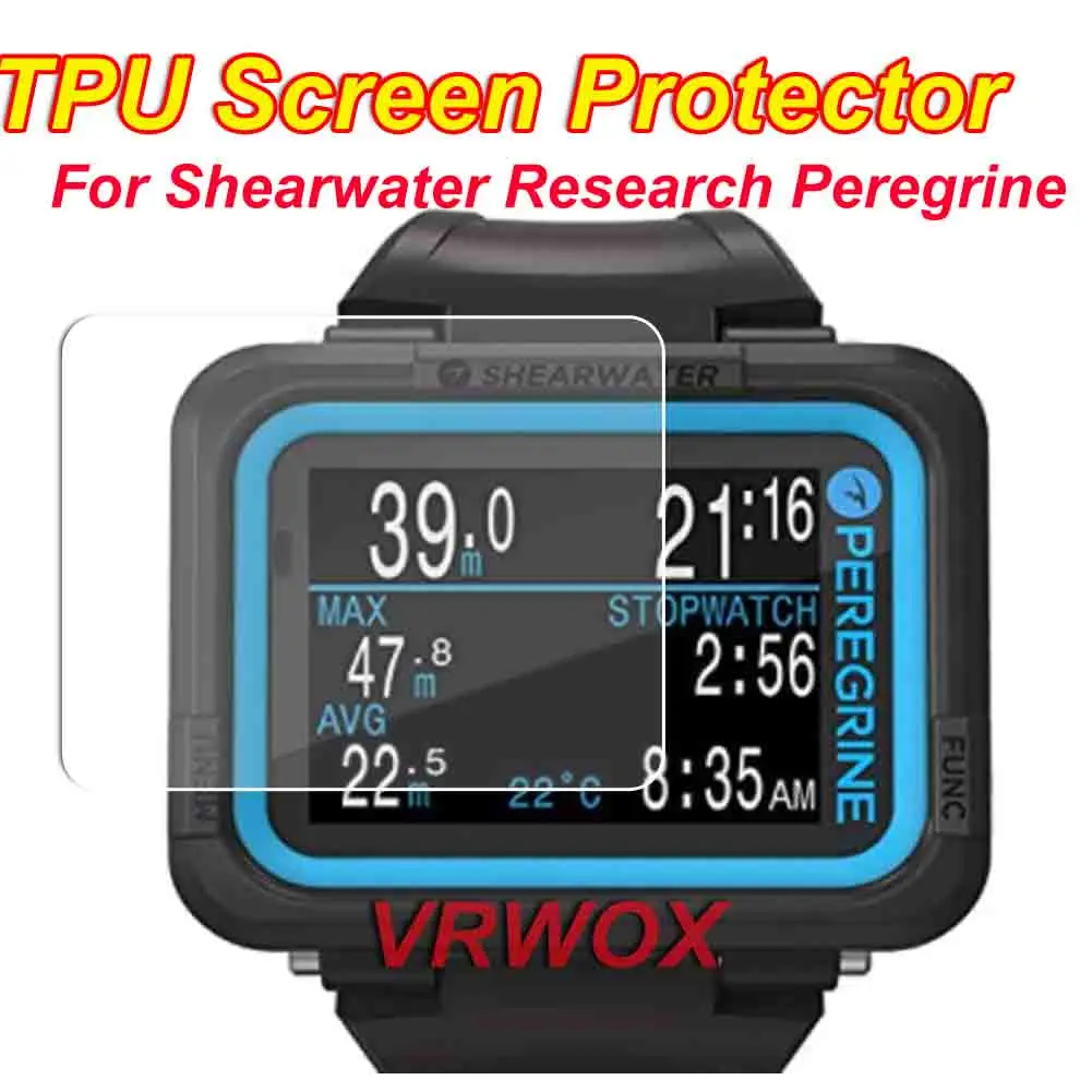 

Nano Explosion-proof Screen Protector For Shearwater Peregrine Dive Computer Film Clear TPU Nano Screen Guard Accessories