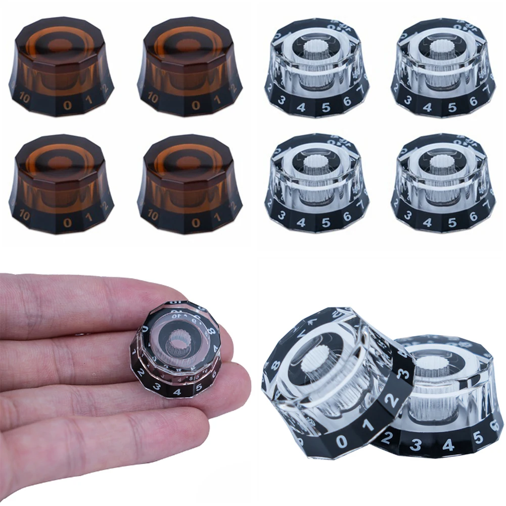 thumbnail image 2 of Paul Reed Smith Amber Speed Knobs (4) For PRS Core Guitars 2 of 11