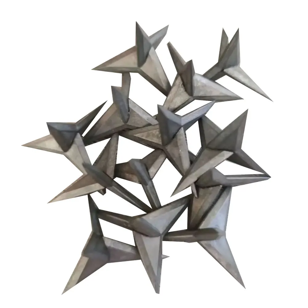 

Self Defense Three pronged nails that do not fall ground nails that prevent theft three pronged nails garden home protection