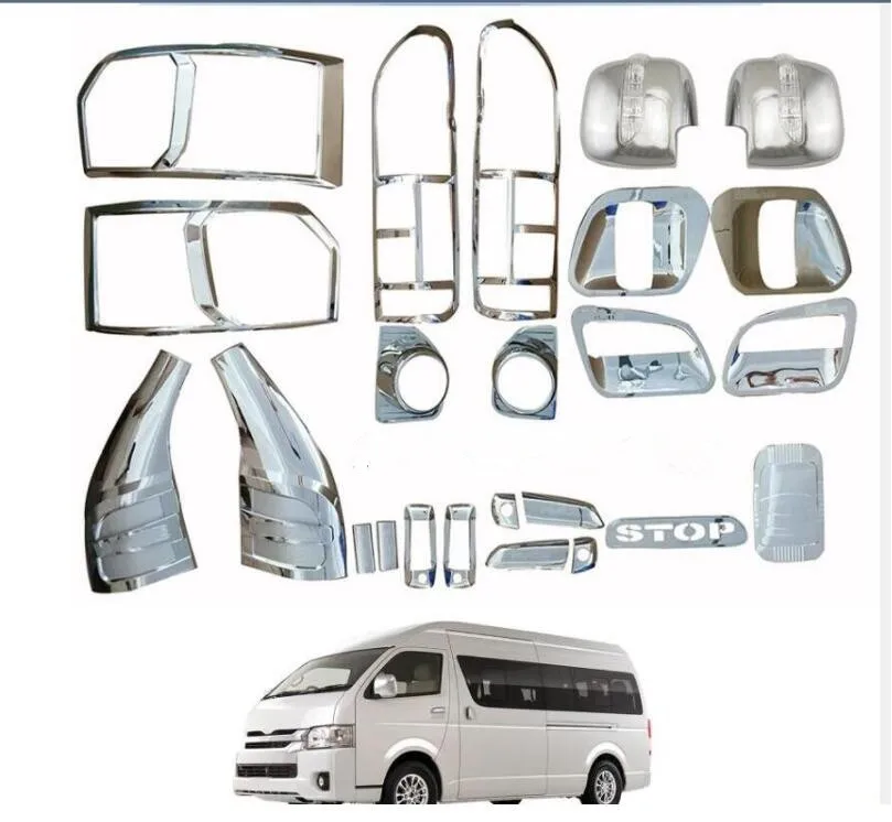 High-quality-24PCS-ABS-Chrome-plated-trim-accessories-plated-For-Toyota ...