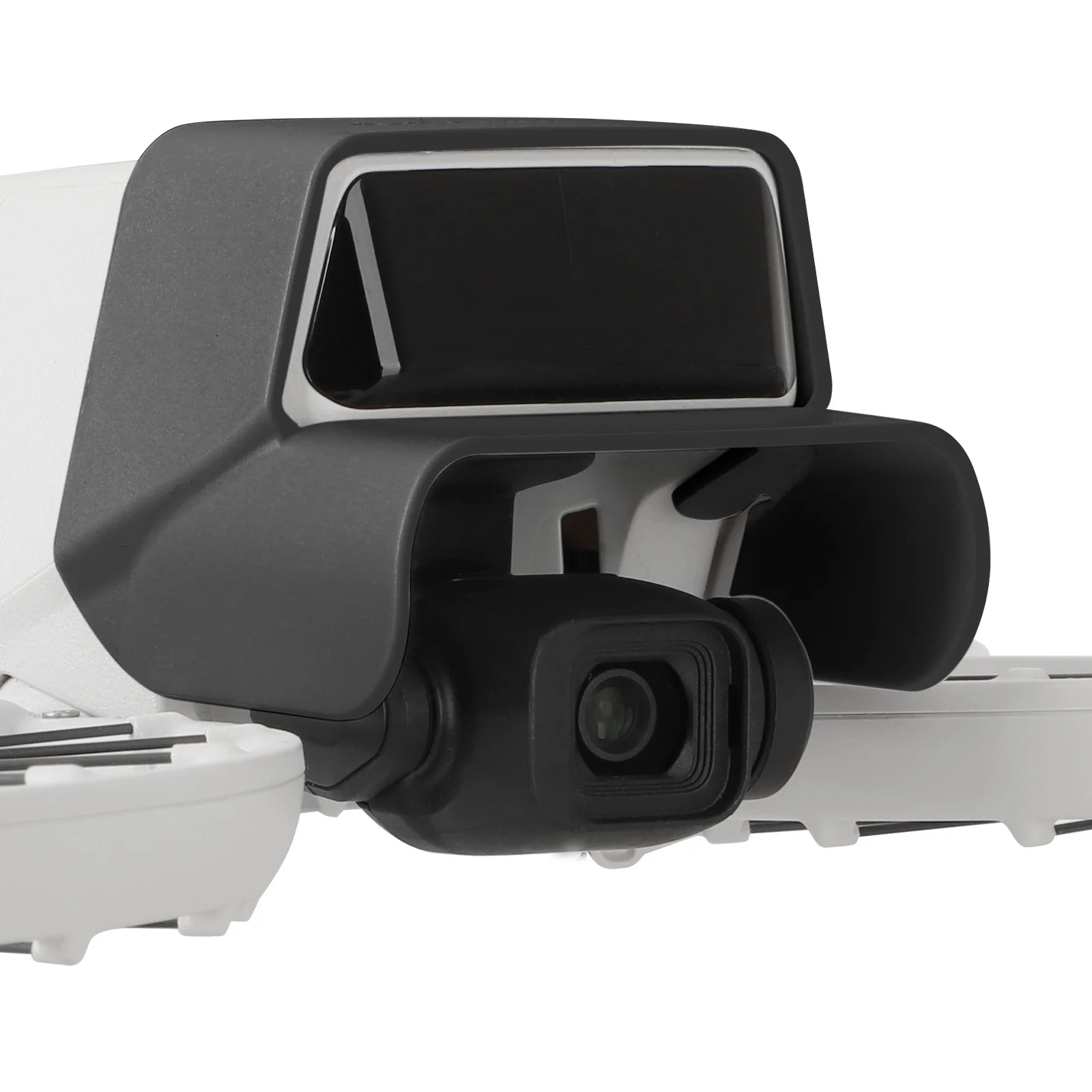 for DJI FLIP Lens Hood Gimbal Protection Anti-Glare Lens Lightweight Sunshade Plastic Protective Cover Drone Accessories Black