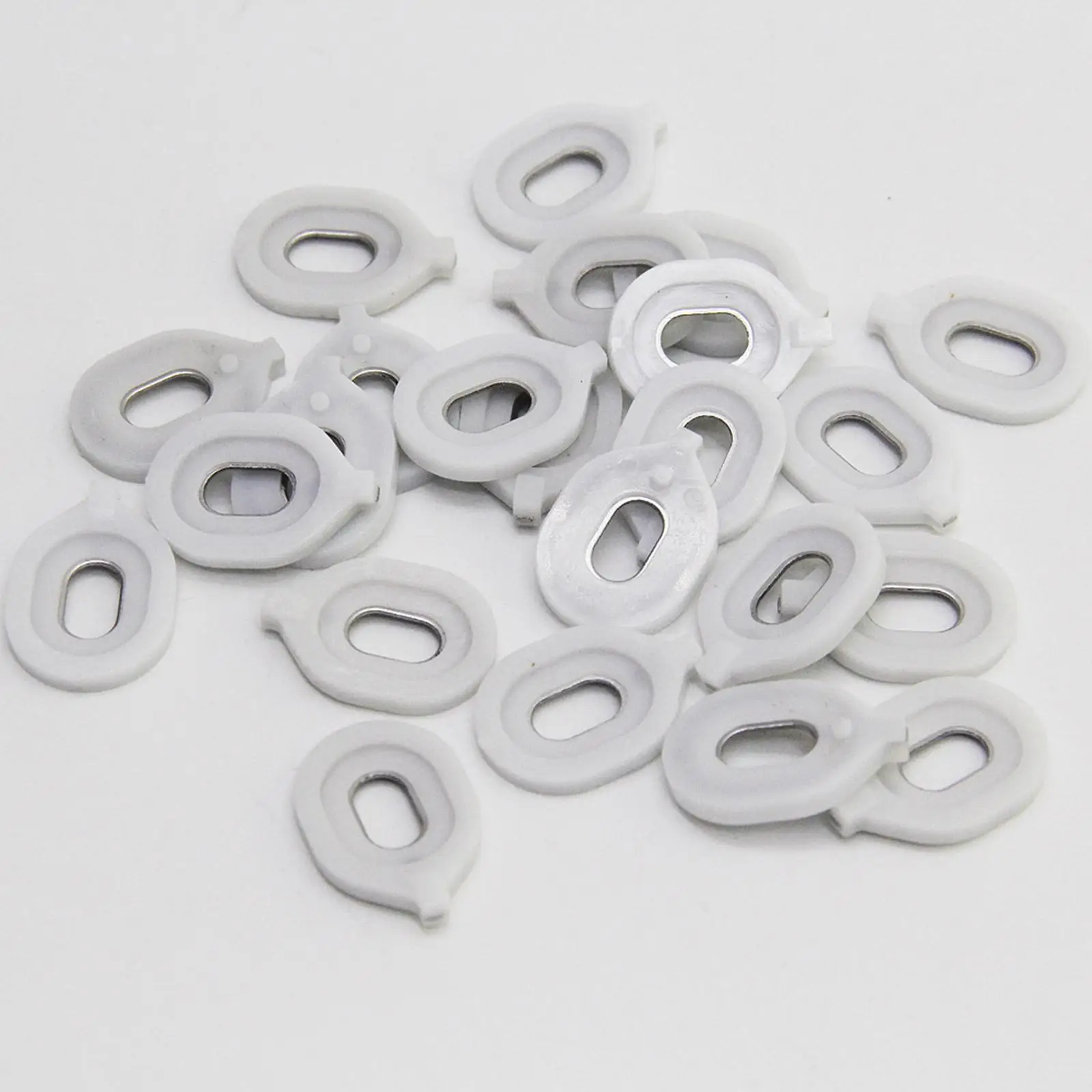 10x Valve Guides Euphonium Plastic Brass Instruments Spring Drag Gaskets Alto Horn Parts Repair Tool Replacement Parts Accessory