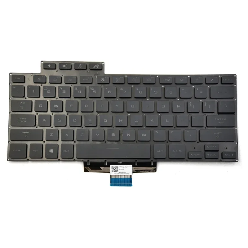 

New For Asus Zephyrus G15 GA503 GA503Q GA503QC GA503QE GA503QM GA503QR GA503QS M16 GU603H Laptop Keyboard US Black With Backlit