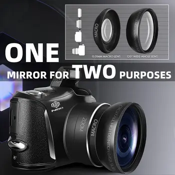 NBD 4K Digital Camera Ultra 48MP Camera Vlogging Camera with Wide Angle Lens 16X Digital Zoom 3.0 Inch Screen Camera 2