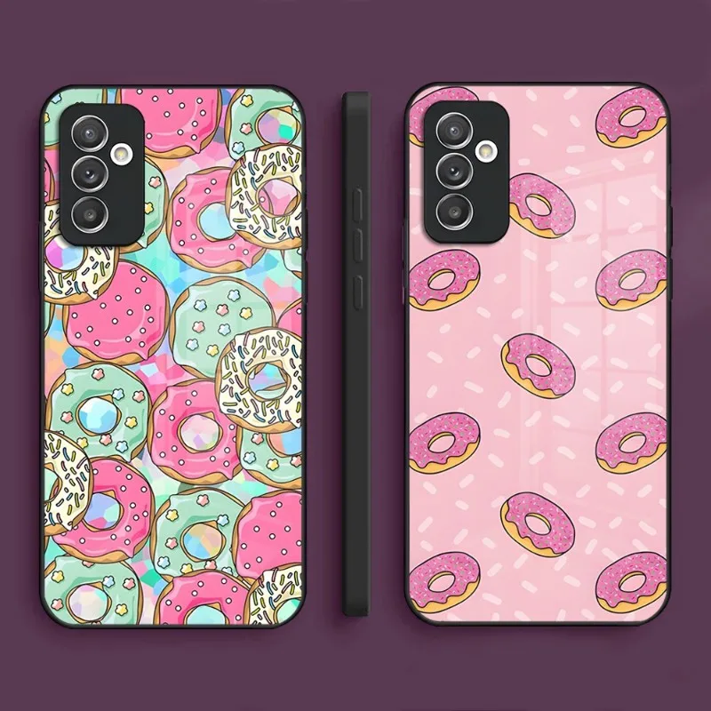 Custodia Per Telefono Rosquinha De Comida Per Xiaomi 11 X 10I 10S 10T 12 Ultra Redmi Note 8 9 T Se 10 Poco F3 Pro Vetro Temperato