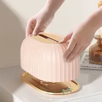Nordic Elegant Tissue Boxes Style Paper Container Holder Storage Case For Living Room Dining Rooms Home Hotel Table Decoration 2