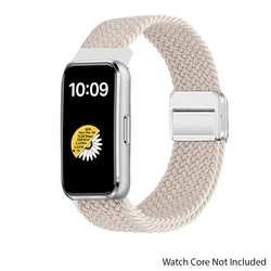 Braided Nylon Strap with Magnetic Buckle - Adjustable and Comfortable Watchband - Huawei 11Pro (Star)