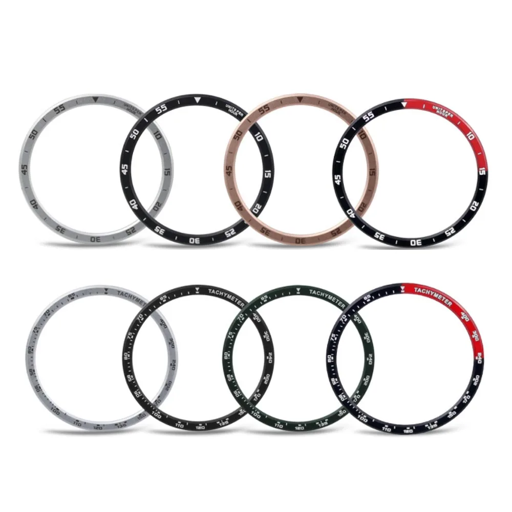 MetalEdgeShellBezelRingCaseScaleCoverTimeSpeedFrameFor