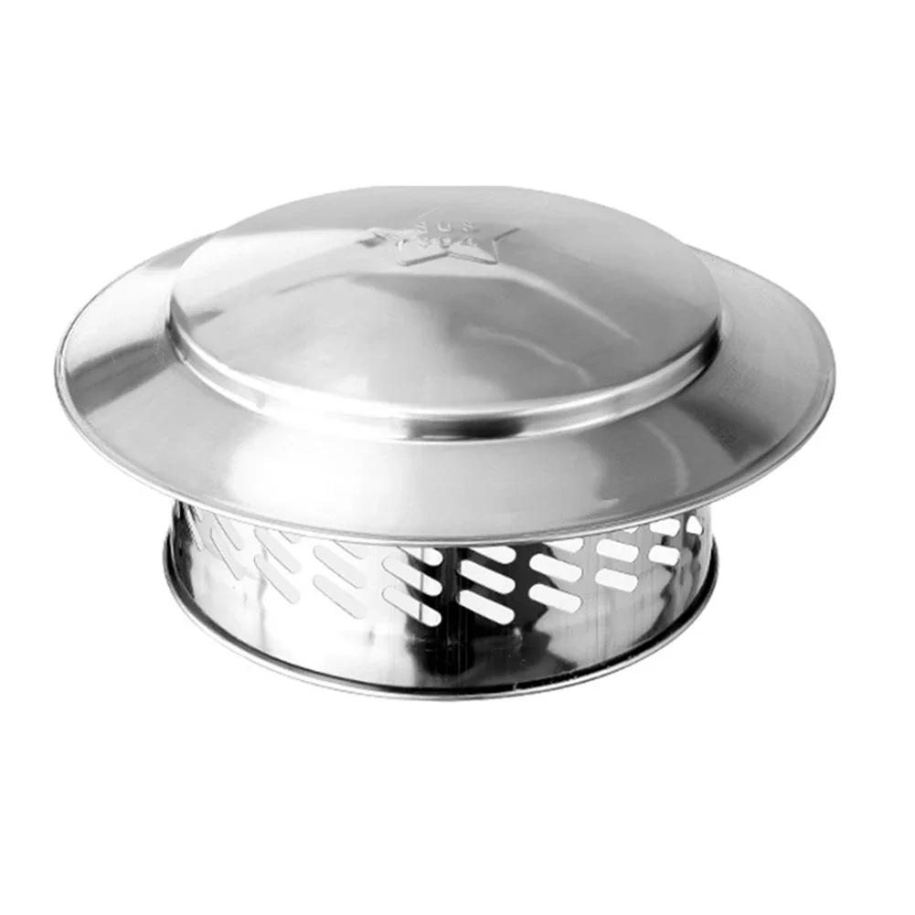 غطاء مدخنة من الفولاذ المقاوم للصدأ 304، مقاوم للم...