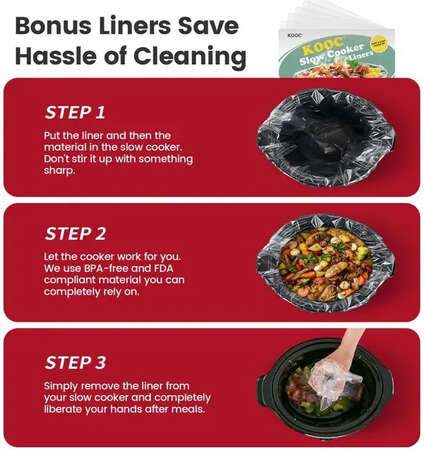4 Quart Stainless Slow Cooker 2