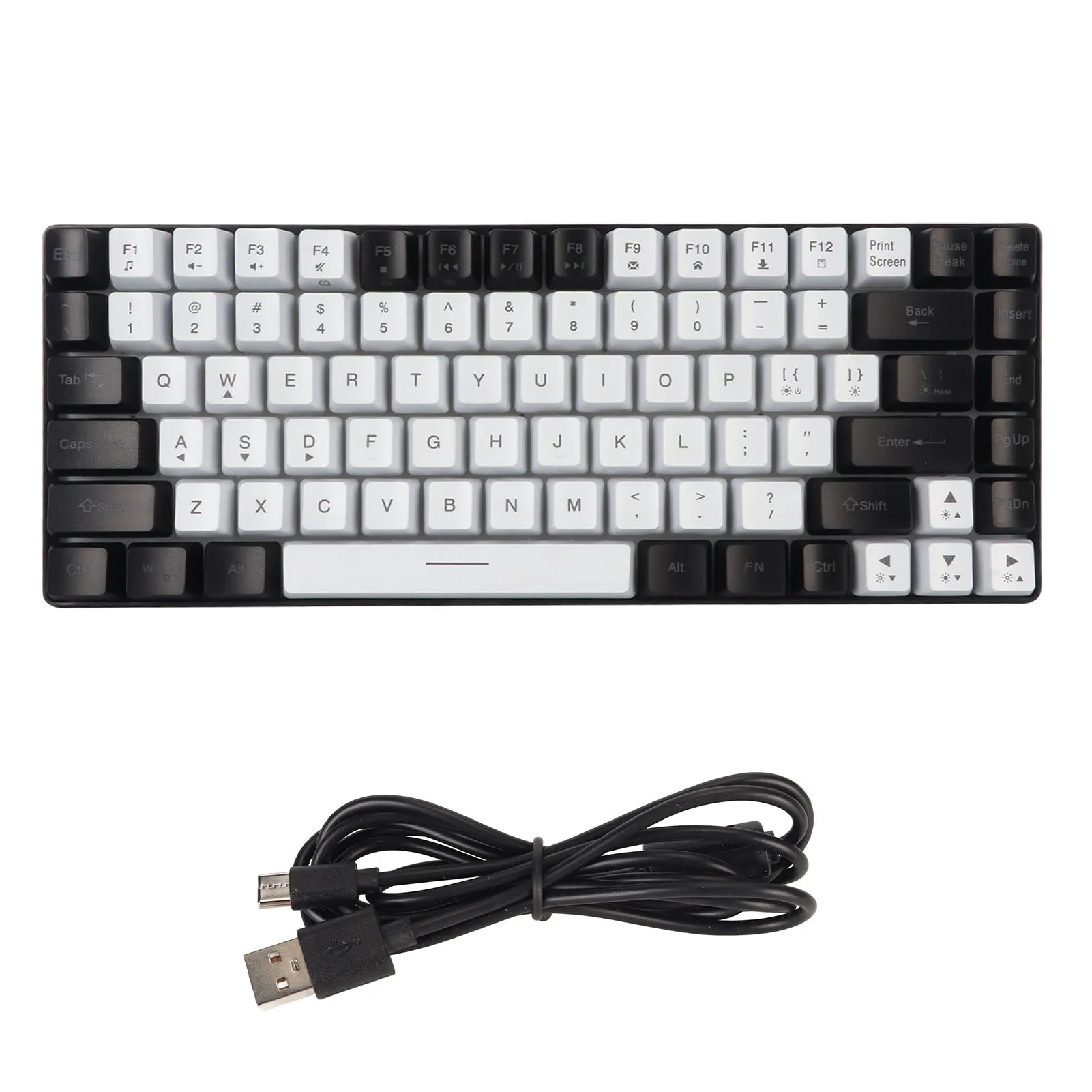 

Игровая клавиатура с RGB-подсветкой, 84 клавиши