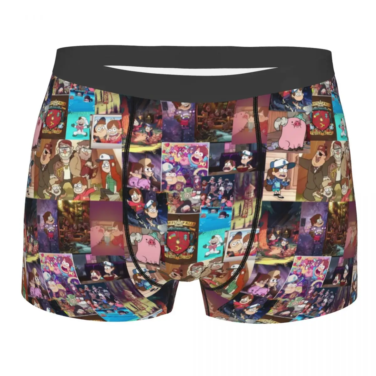 

Novelty Disney Anime Gravity Falls Boxers Shorts Panties Men's Underpants Stretch Briefs Underwear