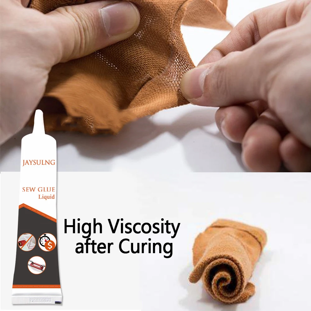 Multifunctional Sew Glue Nonstitches Fabric Repair Adhesive Diy Sewing