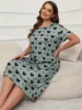 قمصان نوم نسائية صغيرة مطاطية صيفية