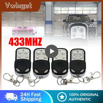 최신 복제 복제기 열쇠 고리, 거리 리모컨, 433MHZ 복제, 고정 학습 코드, 게이트 차고 문짝 잠금, HCS301