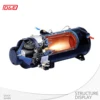 Circulating Coolant Heater 10KW 12V 24V Water Heater for Boat Caravan RV 5