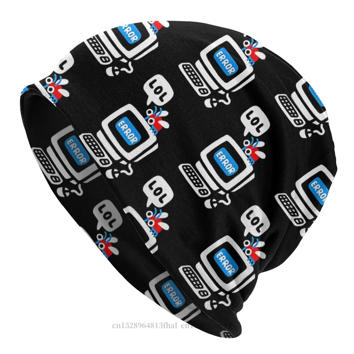 

Fashion Beanie Hats Computer Bug Skullies Beanies Hat Bonnet Special Caps Men Women's Earmuffs