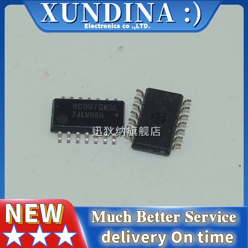 

10PCS/LOT 74LV08A SOP14 new and original IC