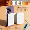 50000mAh Magnetic Power Bank Wireless PD 22.5W Fast Charger For Magsafe Portable  Battery For iPhone 17 16 15 14 for Xiaomi