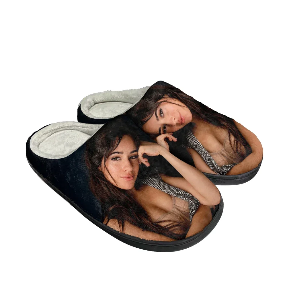 Hot Camila Fashion Cotton Custom Slippers Mens Womens Sandals Plush Casual Keep Warm Shoes Latest Thermal Comfortable Slipper
