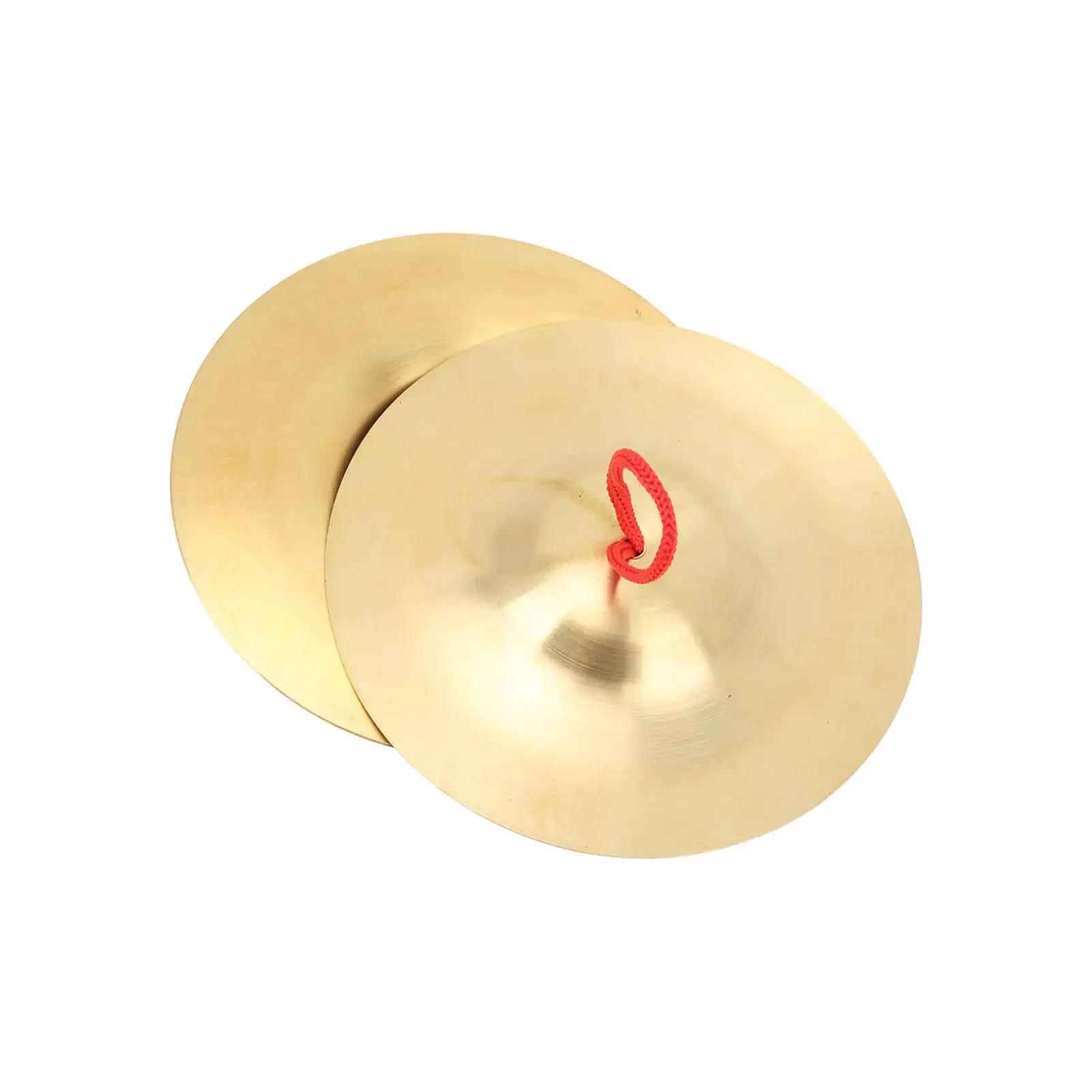 1 Pair Brass Gong Cymbal Percussion Instrument Educational Tool for Early Learning