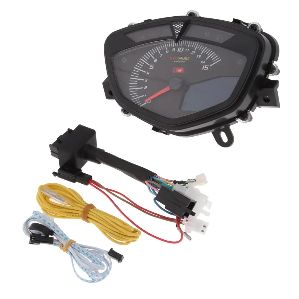 LCD Digital Speedometer Odometer Tachometer With Dual Range Screen |