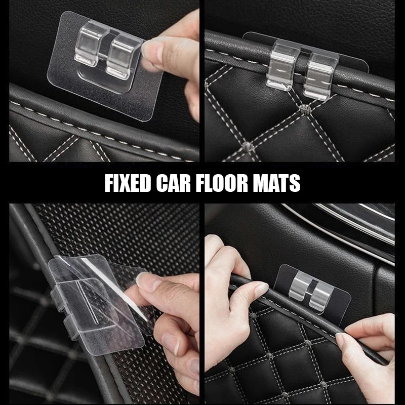 10 stücke Universal Auto Fußmatten Anti-Slip Clip Haken Teppich