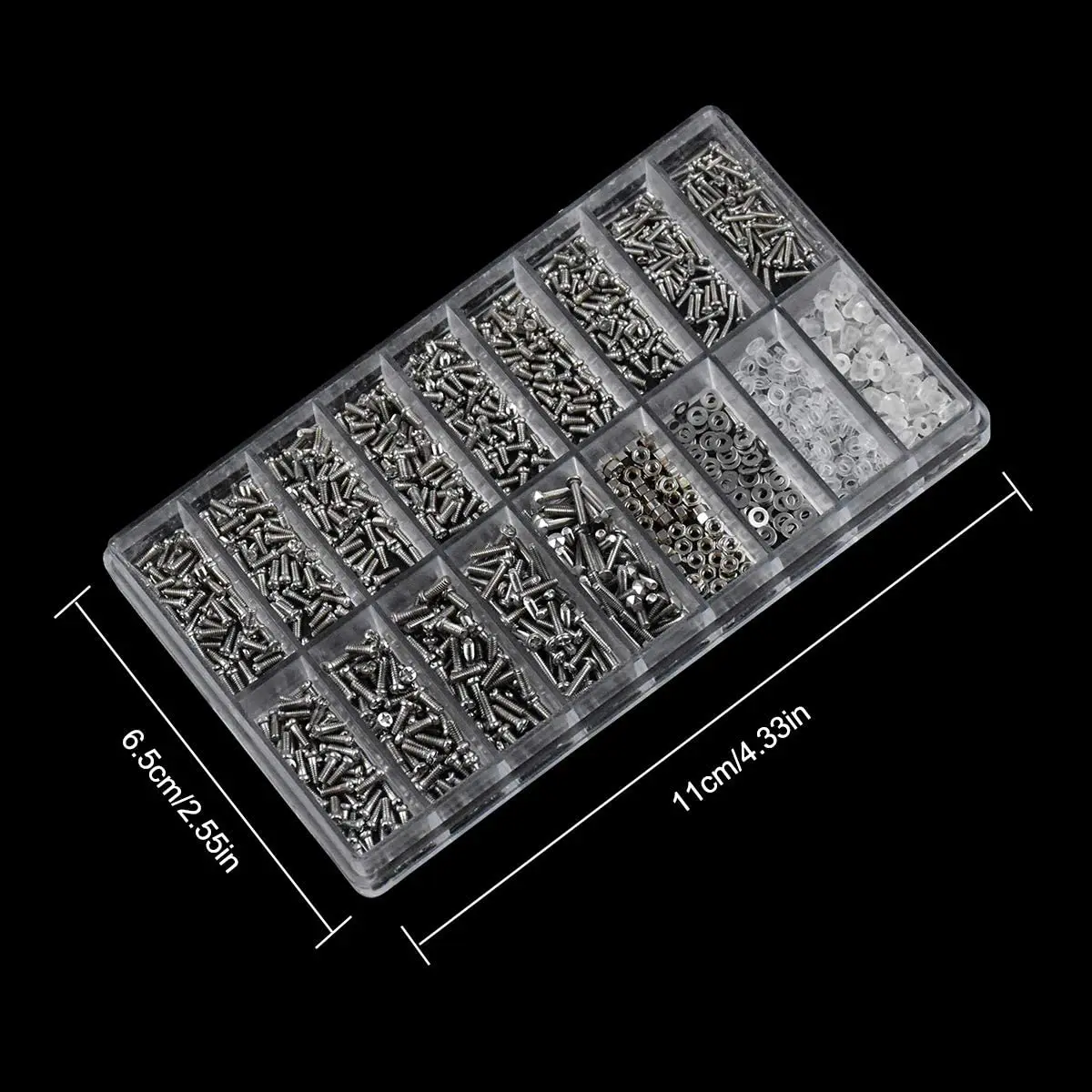 600/1000 Pezzi Piccole Vi Con Cacciave Vi In Acciaio Inossidabile - Foto 7