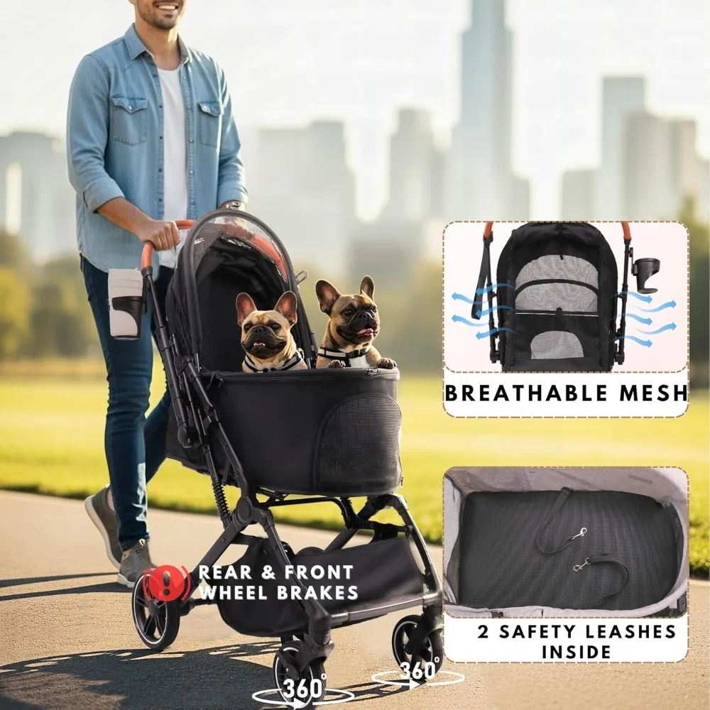 Stroller for Small Medium Animals 4