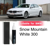 Suitable for BMW Paint Touch-up Pen Snow Mountain White 300  Ore White A96 Car Paint Scratch Repair  White 300 A96 1