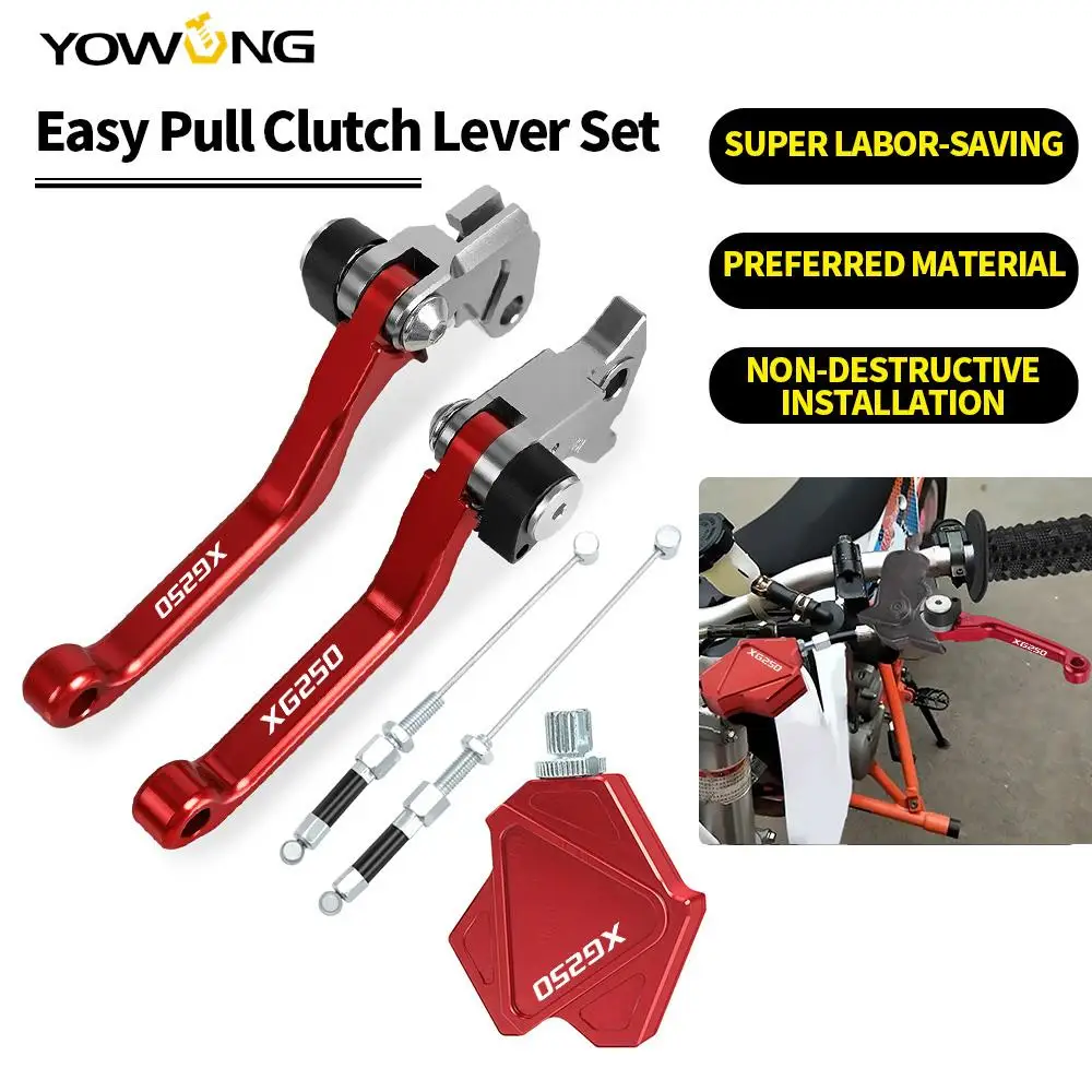 Moto Short Stunt Leva Frizione Easy Pull Cable System Leve Frizione Freno Per Yamaha Xg250Tricker Xg250 Tricker 2004-2010