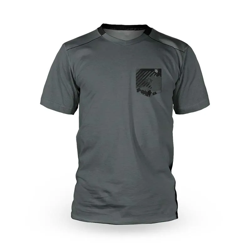 Loose Rider Summer MTB Motorcycle DH Off-Road Racing Shirt Men's Breathable Mountain Bike Short Sleeve Speed Dry Sweatshirt