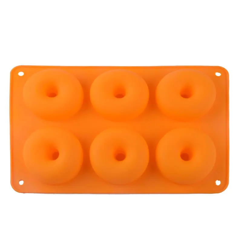 

Donut Mold Silicone Chocolate Pastry Bread Cake Non-Stick Baking Tray Doughnut Dessert Making Tools