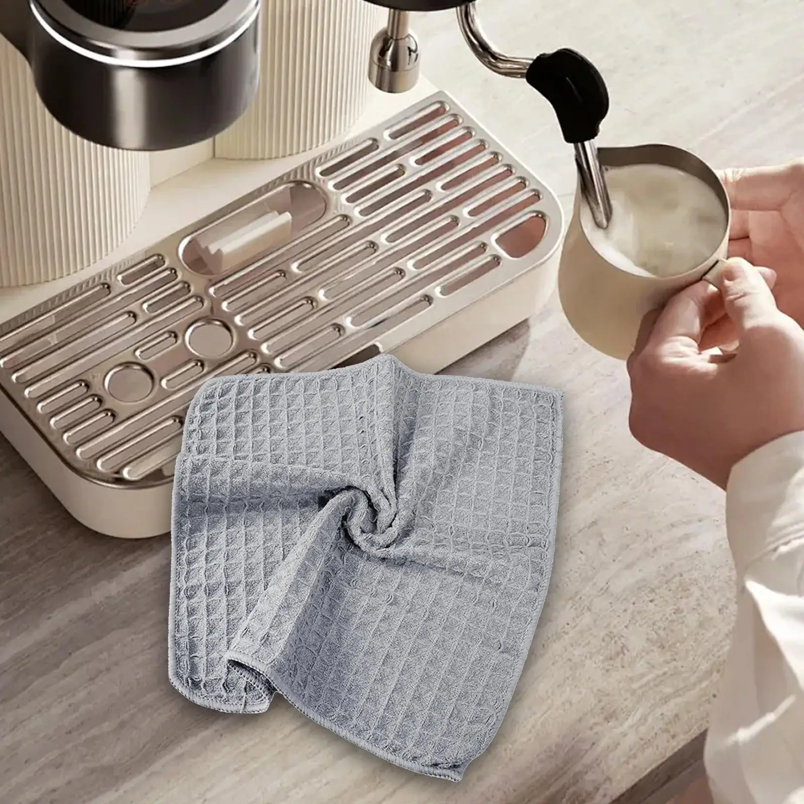 Microfiber Cleaning Cloth Washable Soft Multipurpose Washing Dishes Washcloth for Window House Cleaning Household Bathroom Glass