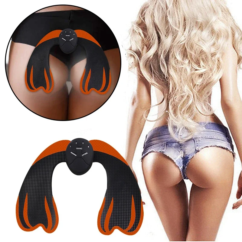Vibration Fitness Massager EMS Hip Trainer Gluteos Buttocks Billen Butt Lifting Muscle Stimulator Unisex Home Gym Equipments