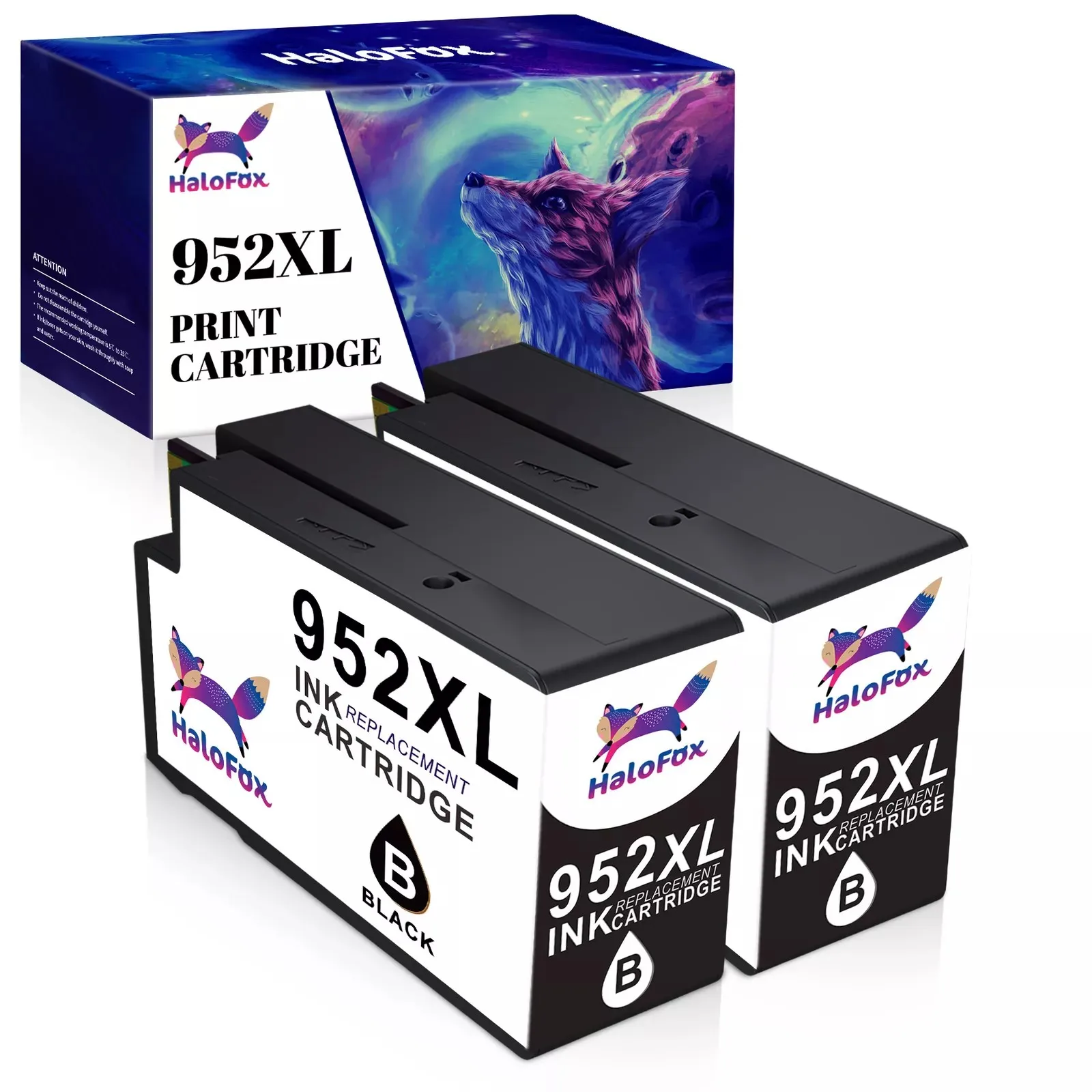 

2pk 952XL Ink Cartridge Replacement for HP Officejet PRO 7730 8218 8702 8710