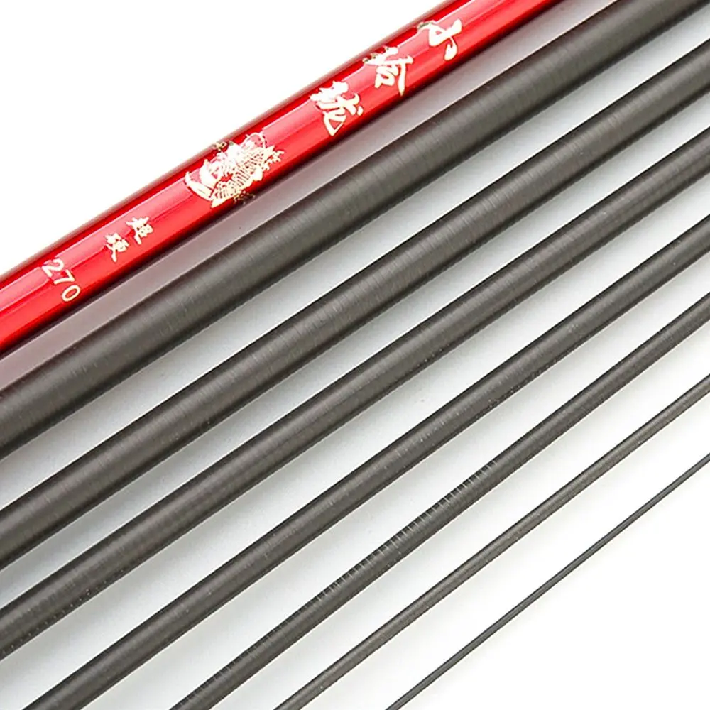 Description Picture 6 of item1.6m-4.8m Length Ultralight Fishing Rod Carbon Fiber Material Feeder Type Carbon Fiber Fishing Rod Hand Pole Design