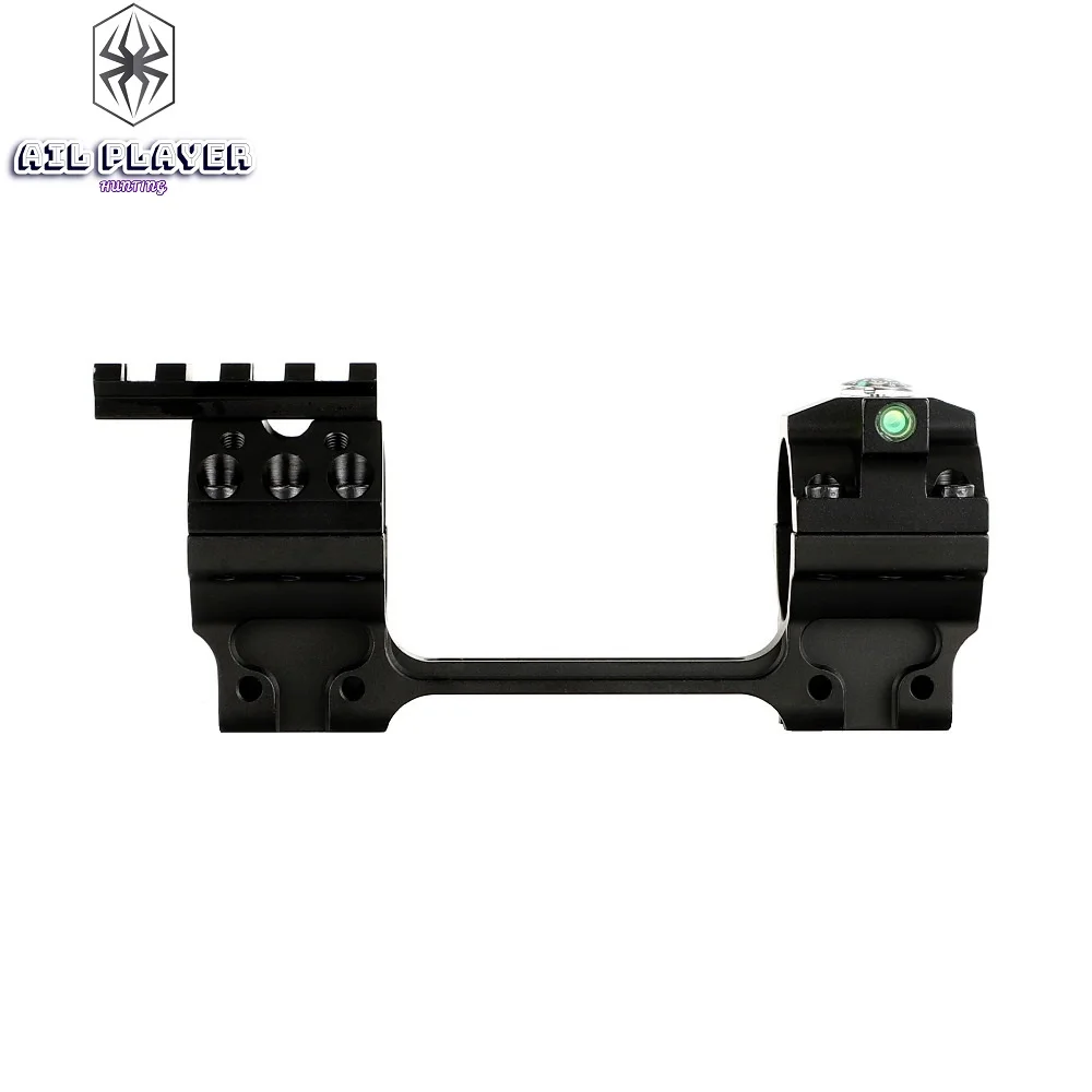 Dovetail Rail Scope Mounts with Bubble Level, Adjustable Scope Rings, 1 Piece, 25.4mm, 30mm, 11mm, Tactical